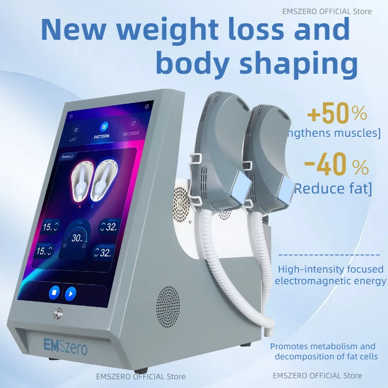 Fat Burning Equipment 200Hz EM Upgrade Body Sculpt Ems Zero Neo15 Tesla RF Sculpt Therapy Machine Professional Build Muscle