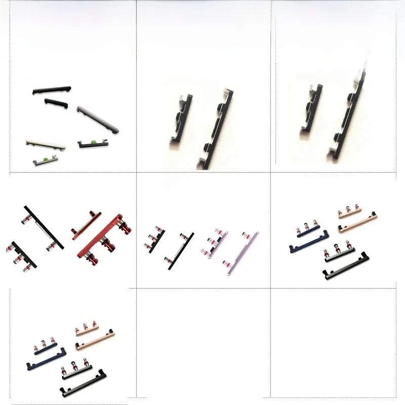 1 ensemble Volume + bouton d'alimentation côté clé câble flexible pour Oneplus 2 3 3T 5 5T 6 6T 7 7T Pro interrupteur On Off clavier remplacement réparation