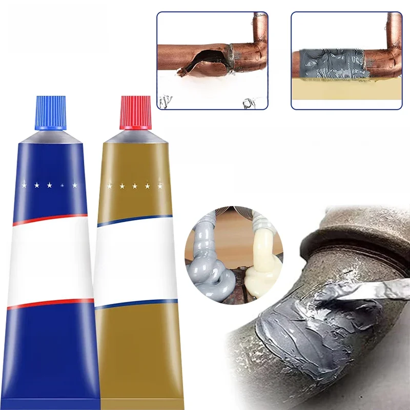 Colle Extra forte pour réparation magique, colle de moulage AB, pâte liquide pour réparation du métal, soudure à froid, mastic de liaison adhésif pour réparation du métal