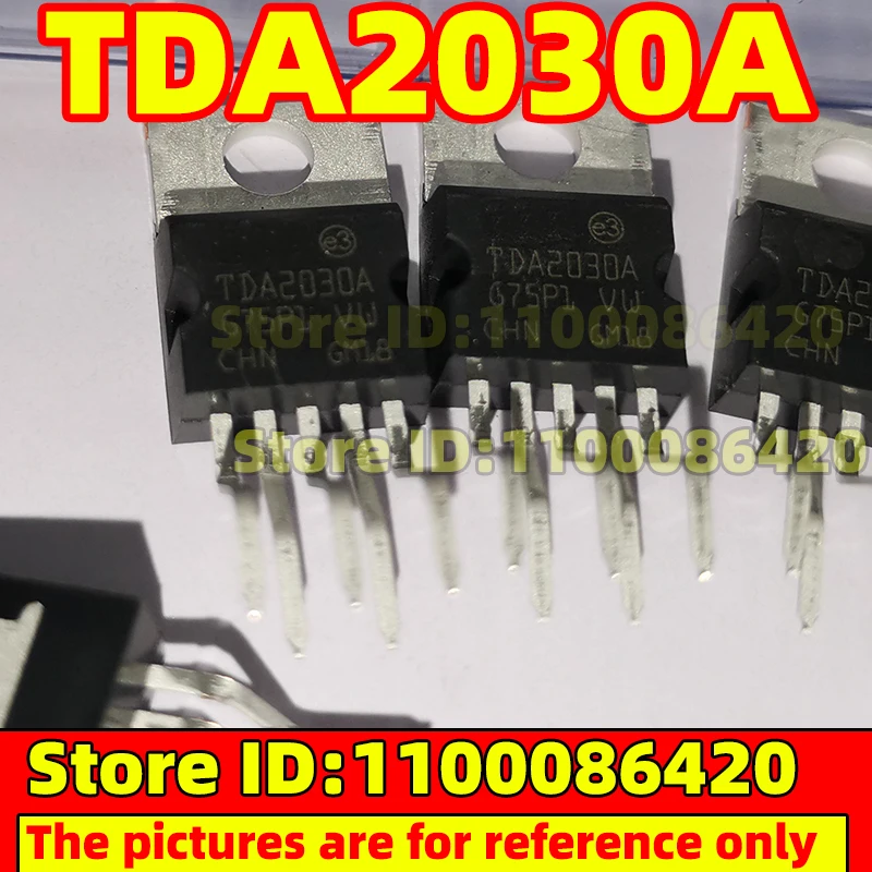 50-5pcs New TDA2003A TDA2030A TO-220B-5 Audio amplifier IC transistor / MIP3E7MY MIP3E7NMY