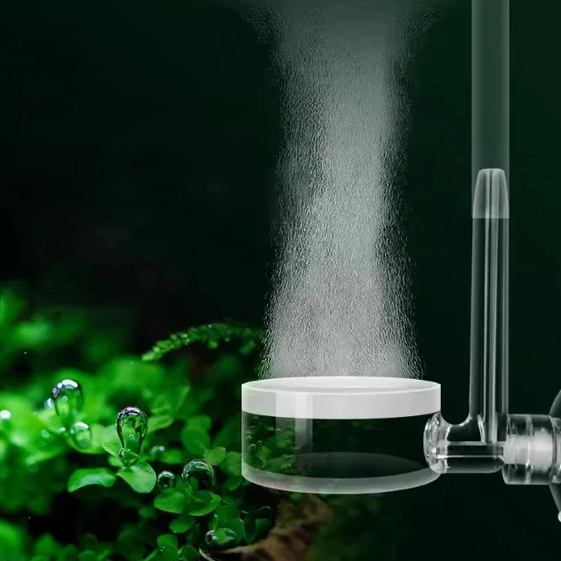 Nebulizator CO2 do akwarium Generator akwarium Zawór redukcyjny ciśnienia Akcesoria Nano Zintegrowany Alek Przezroczysty dyfuzor CO2 — zdjęcie 2