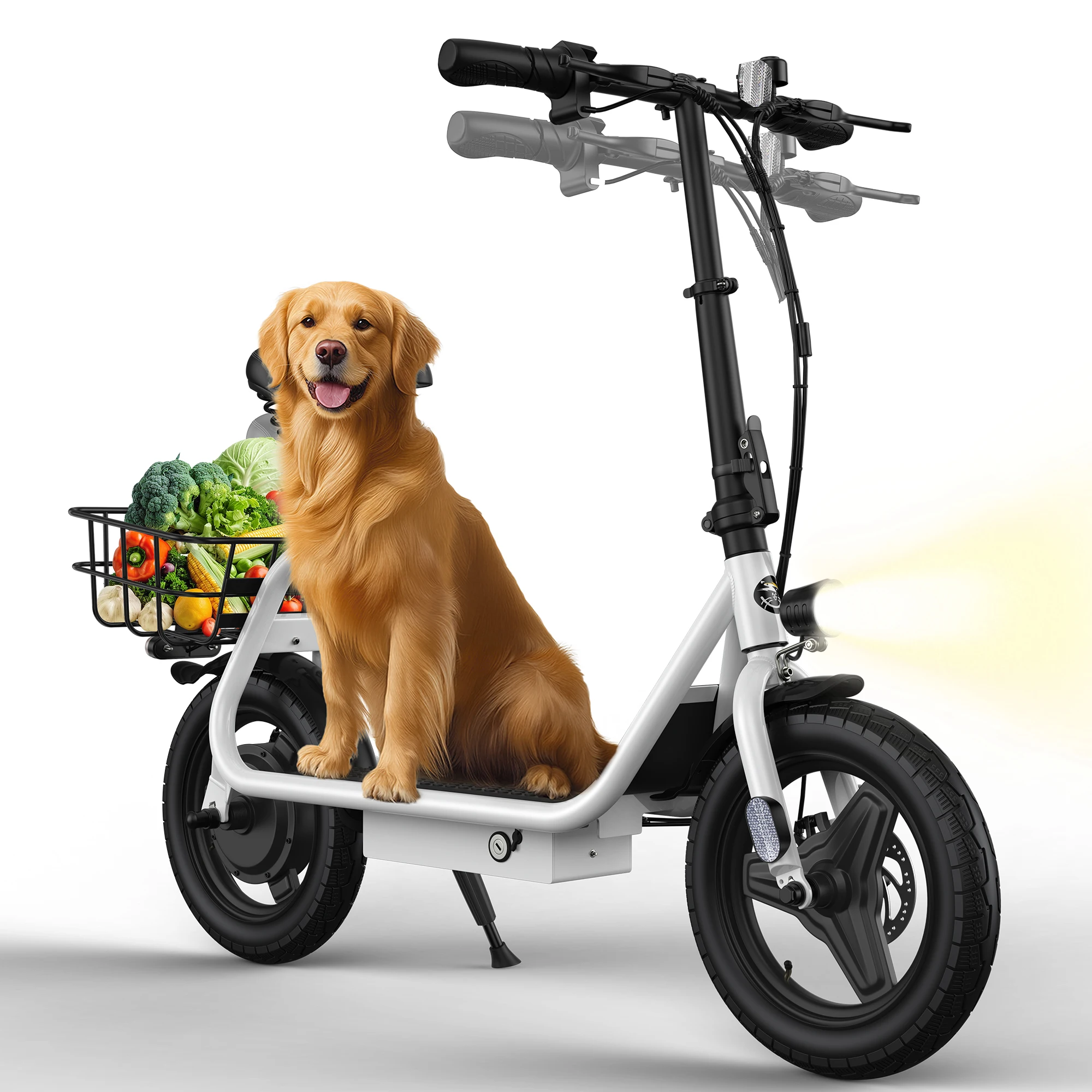 

VARUN P2 Adult Electric Scooter 500W Motor 48V7.8AH Battery City Escooter 14 Inch Tire Foldable E-Scooter