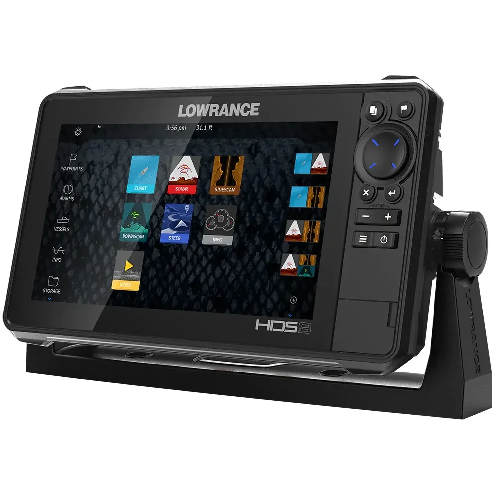 

New Lowrance HDS-9 Live with Active Imaging 3-in-1 Transom Mount Transducer & C-MAP Pro Chart