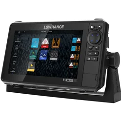 New Lowrance HDS-9 Live with Active Imaging 3-in-1 Transom Mount Transducer & C-MAP Pro Chart