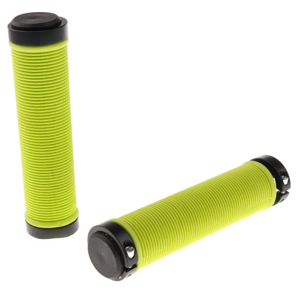 AliExpress Dovewill Bicycle Parts Mountain Bike Handlebar Grips Silicone Gel Lock on Non slip Bicycle Grips Ends 13cm*22mm Black/Red/Green/Yellow