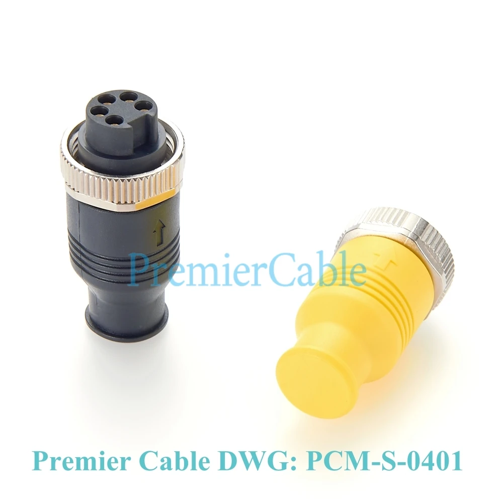IP67 Mini-C Abschlusswiderstand DeviceNet Trunk 7/8"-16UN Mini-Change Buchse 5-polig mit 120Ω Terminator IP67 für NMEA2000 – Detail 5
