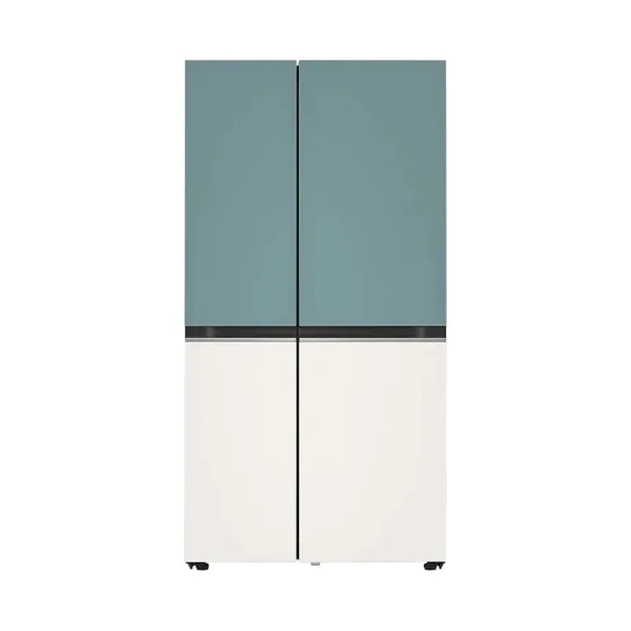 LG Electronics Dios object collection mint/beige two-door refrigerator S834MTE10 [832L]