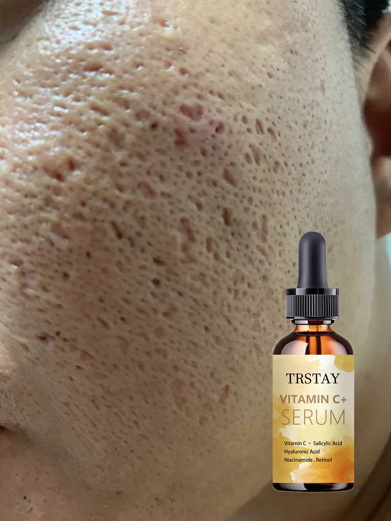 Alcohol-Free Hydrating Oil Control & Pore Minimizing Serum for Smooth Transparent Skin Regulate Oil Secretion Hide Rough Pores I - Image 2