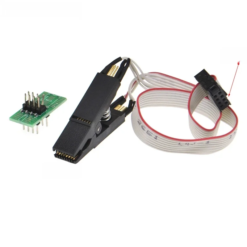300mil SOP16 do dip8 FLASH CHIP IC Test Clips BIOS Programmer Socket adapter SOP SOIC SOIC16 CONVERTER dla 25 SPI FLASH 25series — zdjęcie 2