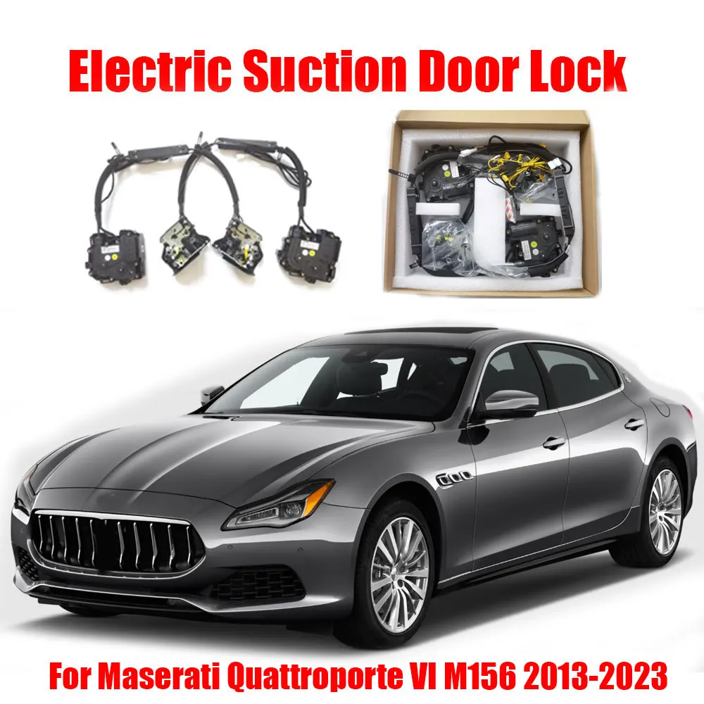 

For Maserati Quattroporte VI M156 2013-2023 Car Electric Suction Door Power-assisted Closing Door Soft-close Function