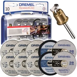 Dremel SC690 EZ SpeedClic Cutting Set 38mm Dremel Sc690 Acc Set SpedClic Cutting Access Set 3.2mm Shank 11 Pcs