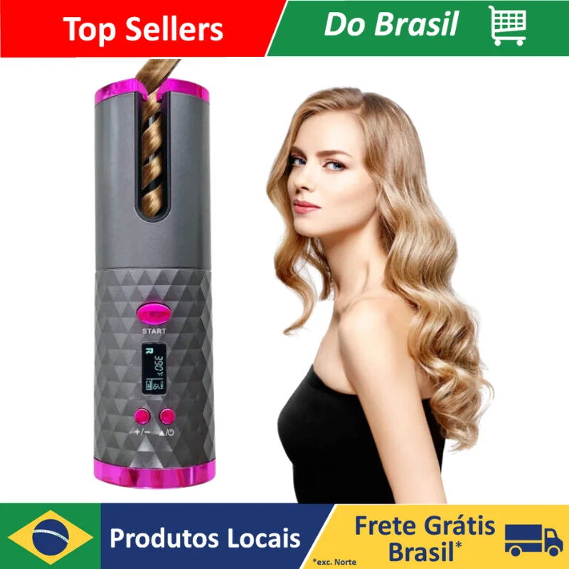 Rizadores de pelo inalámbricos, rizadores de pelo portátiles, Usb