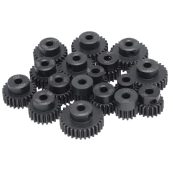 Meus Racing 48P M0.8 3.17mm Metal Pinion Motor Gear Hardened Steel Gear for 1/8 1/10 RC Model Car Parts