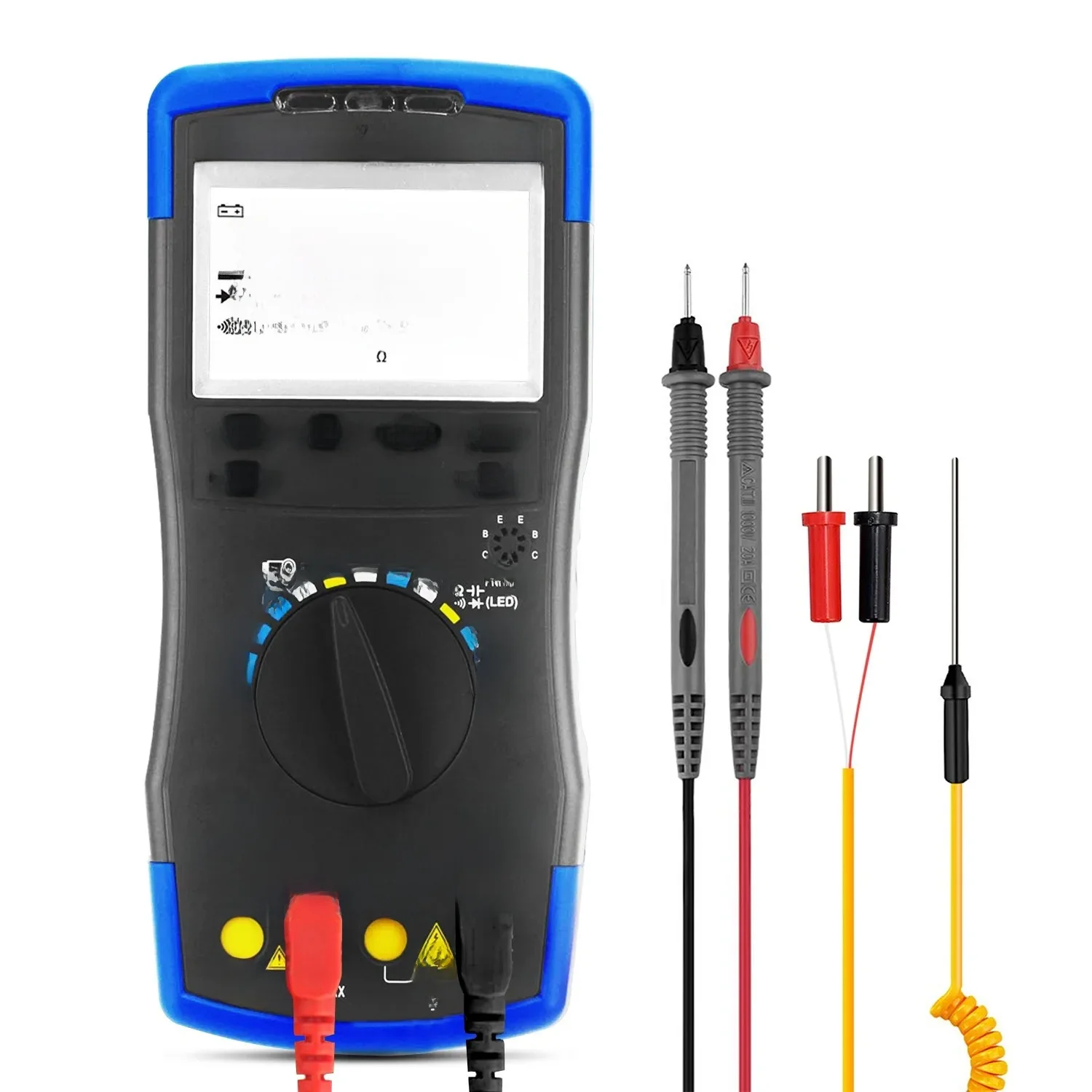 HoldPeak HP-770HC/HP-770HC-APP True RMS automatyczny multimetr cyfrowy z NCV, połączenie Bluetooth, zatrzymanie danych — zdjęcie 2