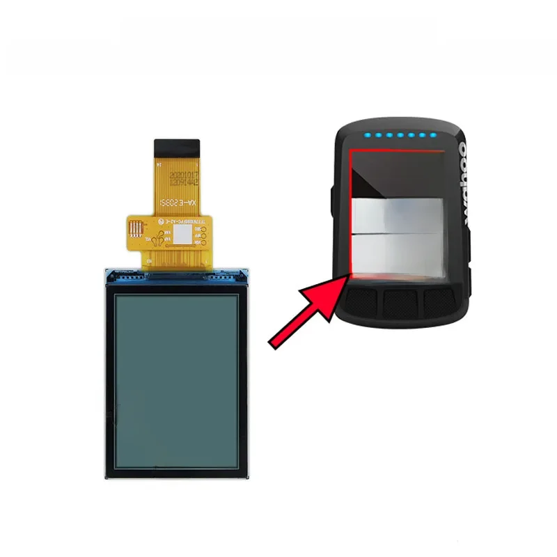 AliExpress SZZPRX 2.2-inch Display For Wahoo Element Bolt (WFCC3) Bicycle Mountain Bike GPS Screen LCD Repair And Replacement