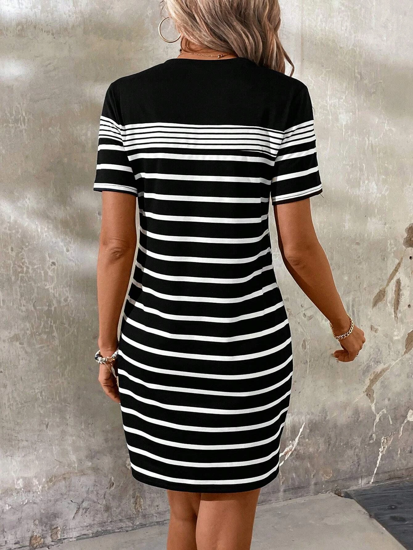 Abito t-shirt da donna stampat - Quality Summer Clothing recensione e prezzo