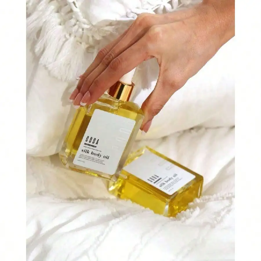GODA Silky Body Oil (50ml) — A gender-neutral scented oil that soothes both body and mind.