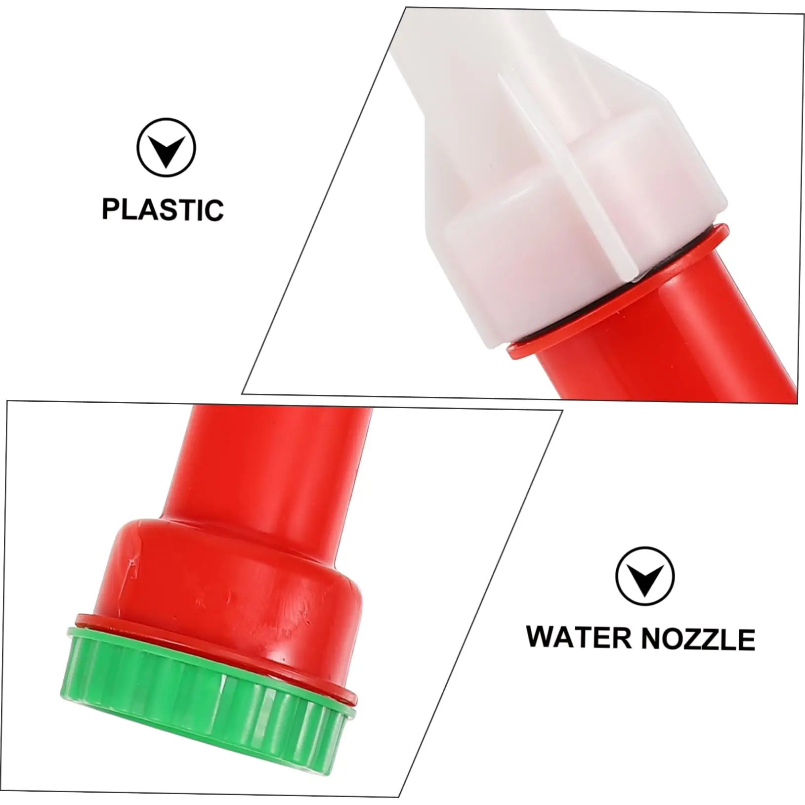 High-Pressure Greenhouse Spray Nozzle Head, Garden Hose Sprinkler for Watering, Ideal for Garden & Greenhouse Use