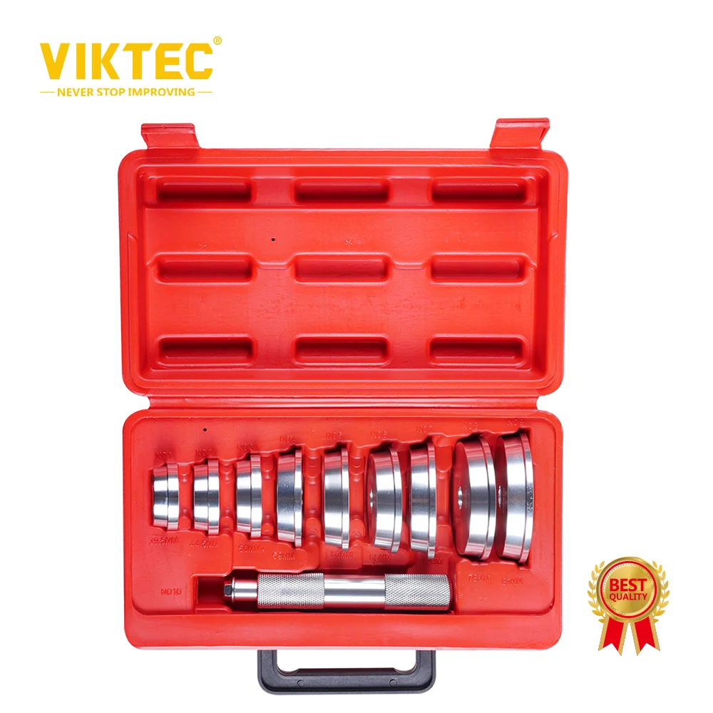 VIKTEC 10PC Bearing Race and Seal Driver Set VT01019A