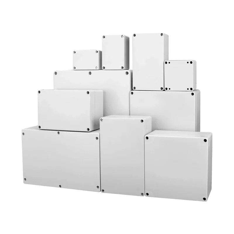 F-serie kunststof ABS aansluitdoos schroefkabel aangepaste waterdichte aansluitdoos Ip66 elektrische aansluitdoosbehuizing voor buiten - afbeelding 2