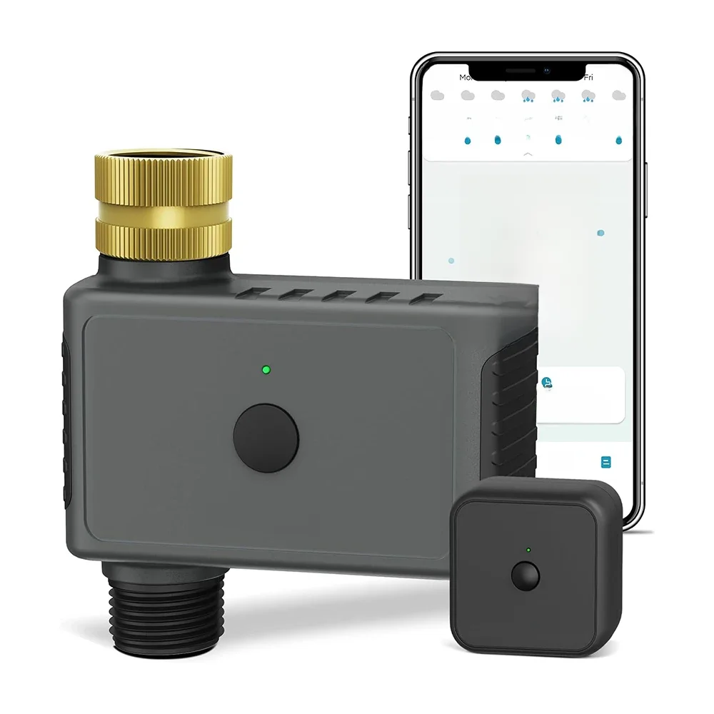 Insoma Wifi automatische Streu-Timer mit Messing drehbar Garten Wasser Timer intelligente