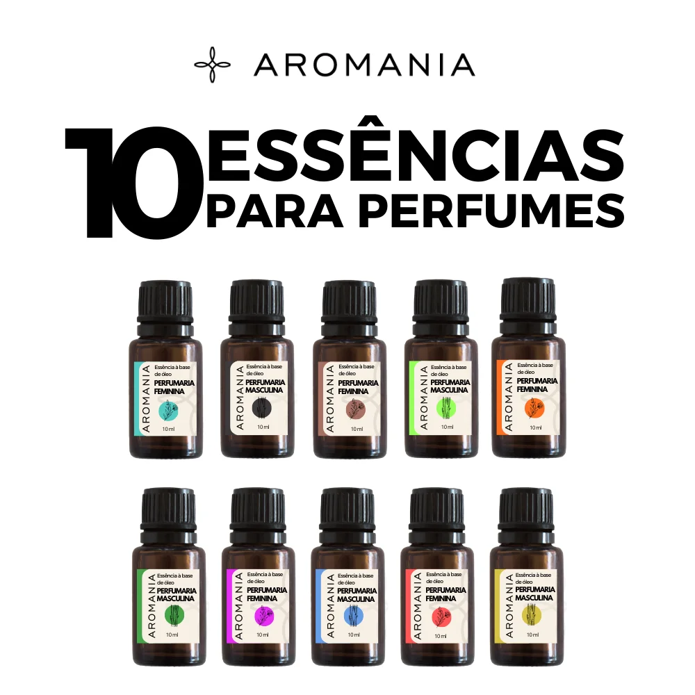 Super Concentrated Oil Base Imported Perfumery 10 Essences Kit