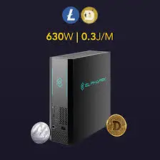 FA Elphapex DG HOME 1 (2000 MH/s) Scrypt Miner