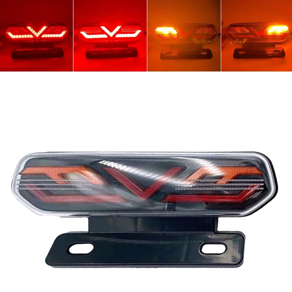 12V feux arrière de moto LED feu de freinage de moto ATV feu arrière moto arrêt clignotant indicateur de Direction clignotant