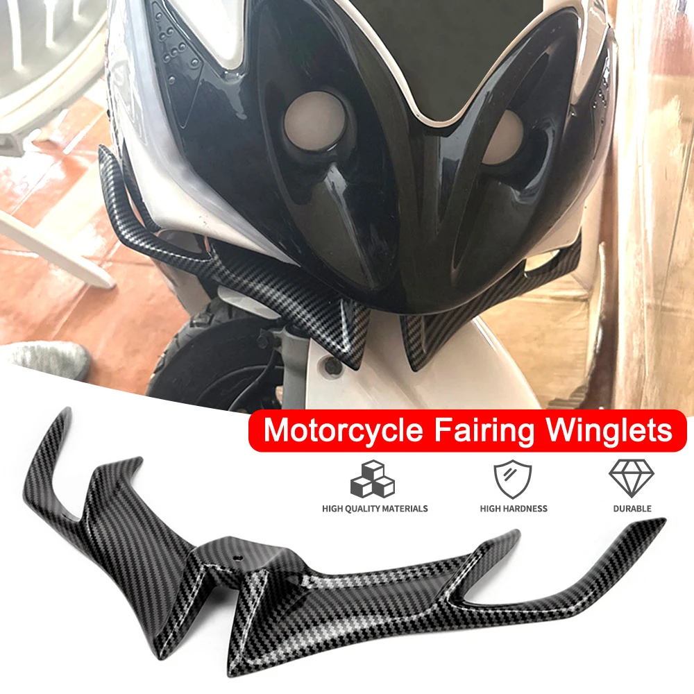 1pc Motorcycle Front Fairing Winglet Wing Guard Cover For YAMAHA V3 2017 2018 2019 2020 2021 For BAJAJ PULSAR RS200 Accessories