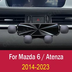 Gravity Car Phone Holder Mobile Cell Phone Support Mount for Mazda 6 ( Atenza ) 2014-2024 Accessories