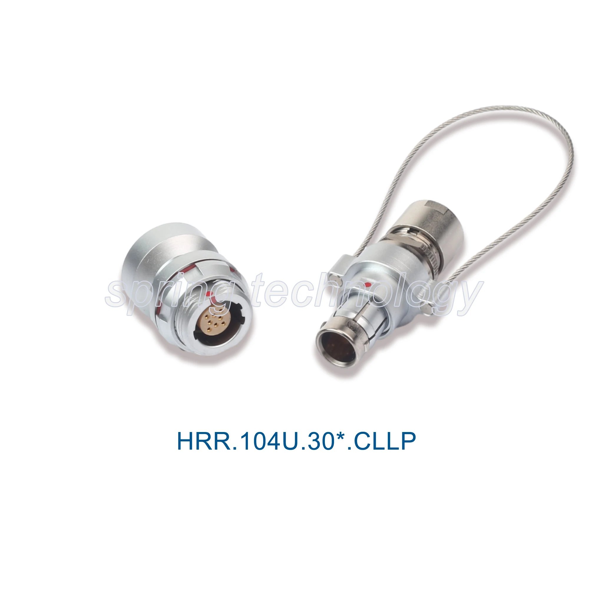 HRR.104U Push-pul Watertight Ultimate Series Socket, HRR.104U.302/303/304/305/306/307/308/311/316/319 Panel Mounted Connector