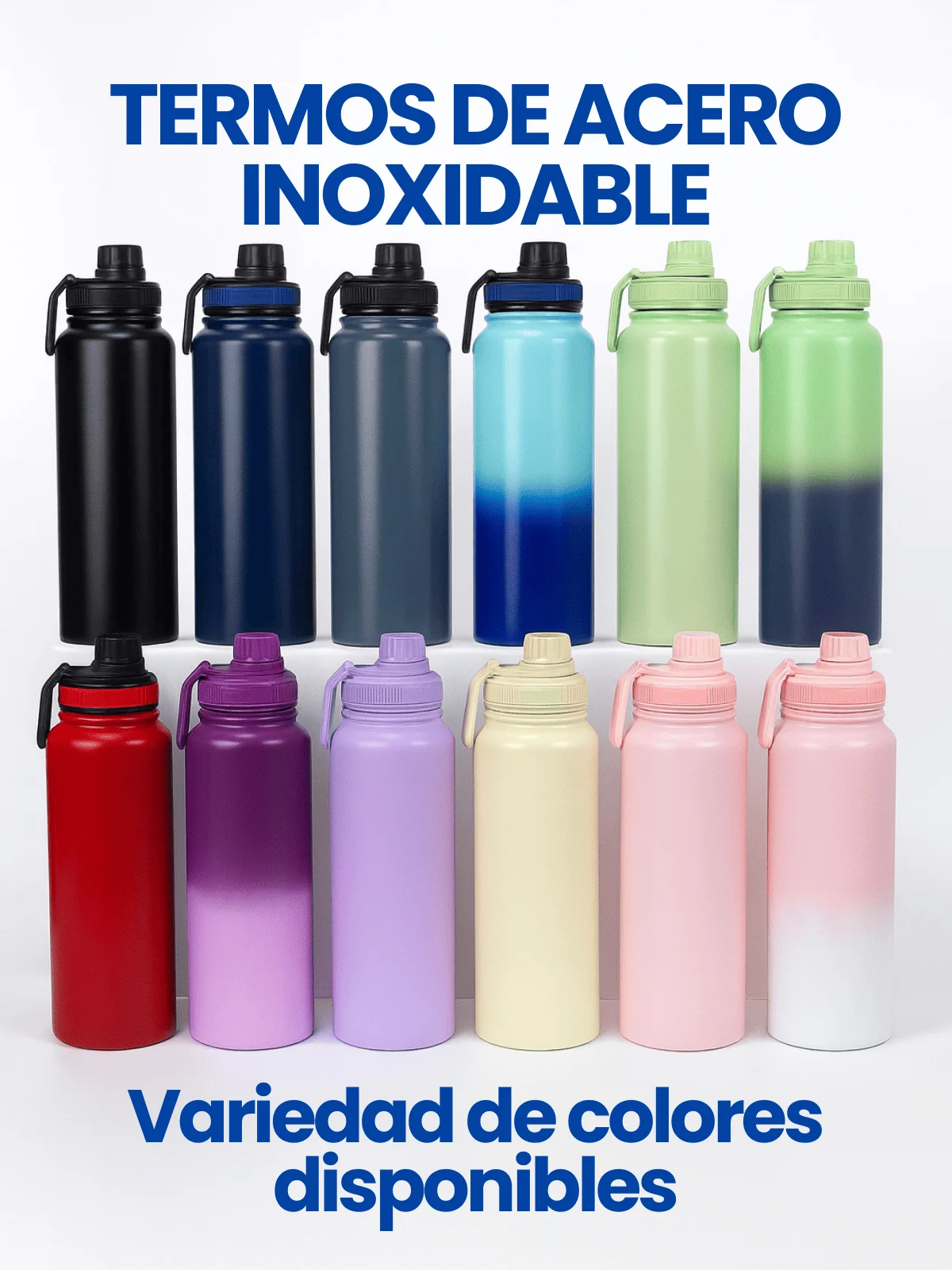 ترمس Mb-47 304 Sus من الفولاذ المقاوم للصدأ بمقبض عملي ورف شاي وسعة 1100 مل - مجموعة متنوعة من الألوان المتاحة