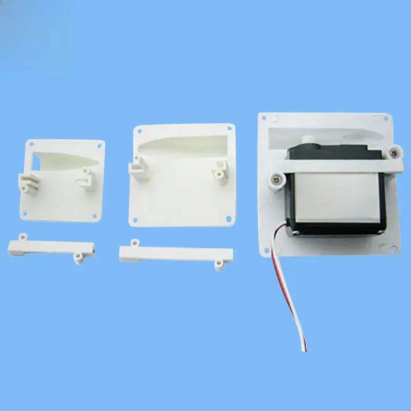 Support de servomoteur à aile, protecteur de servomoteur, retenue de servomoteur, servos non inclus, 6-9G, 17/36G, 55G, 2 paires