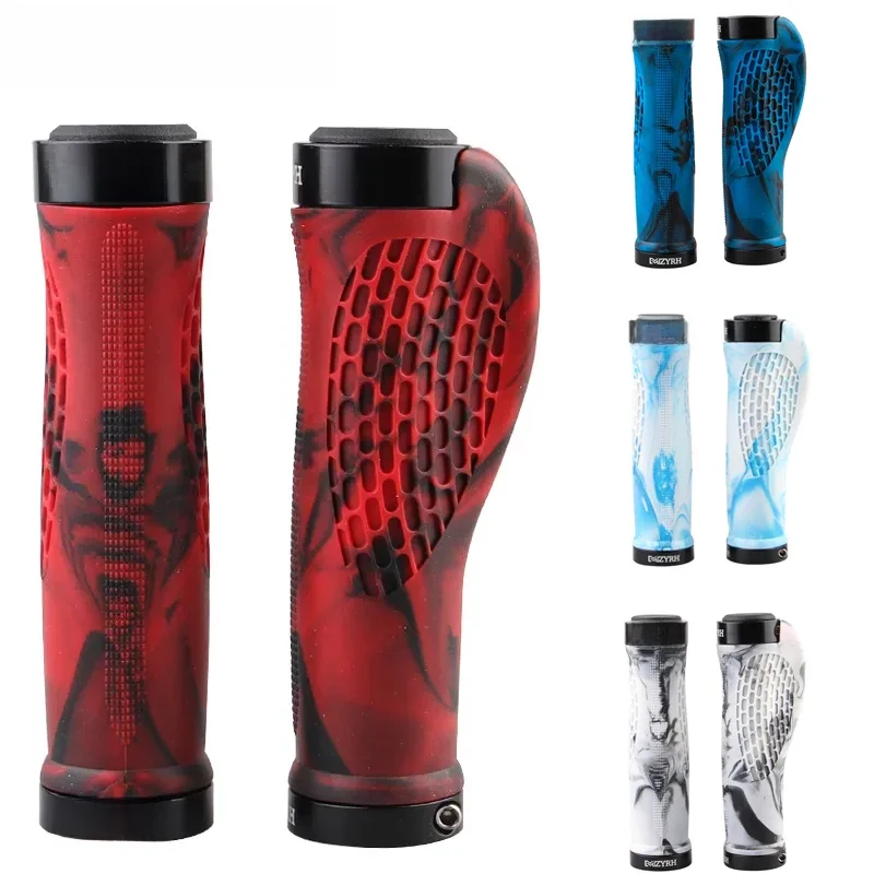 AliExpress NONE Lockable Bike Handlebar Grips Durable Rubber Bicycle Grips Ergonomics Mountain Bike Handle Waterproof Dustproof MTB Cuffs