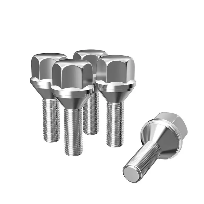 

5 шт. 12x1,25 болты с проушинами для колес Renegade 2015-2022 гг., компас 2018-2022 гг., Cherokee 2014-2022 гг.