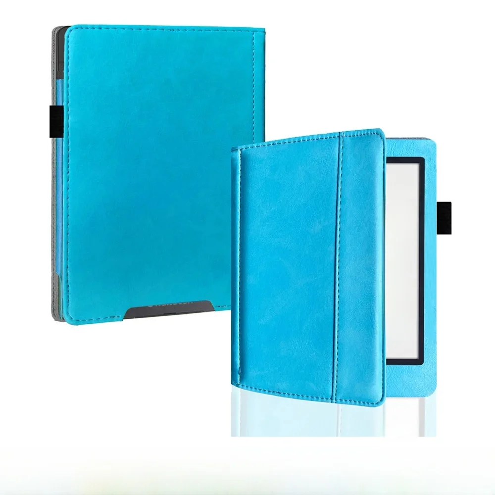Etui Funda do Kobo Aura H2O 6.8" (Model - N250) Skórzana okładka na e-book z magnetycznym zamknięciem, ochronne etui z funkcją automatycznego usypiania. — zdjęcie produktu 7