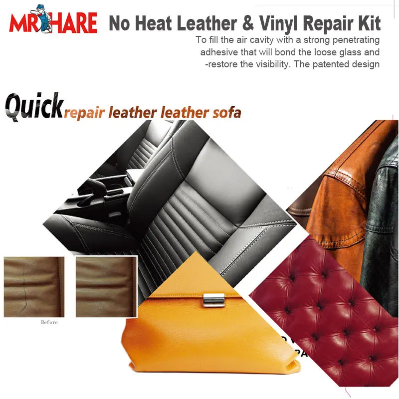 7 Colors Car Leather Repair Kit Skin Refurbish Repair Tool For Shoe CarSeat Sofa Coats Holes Scratch Crack