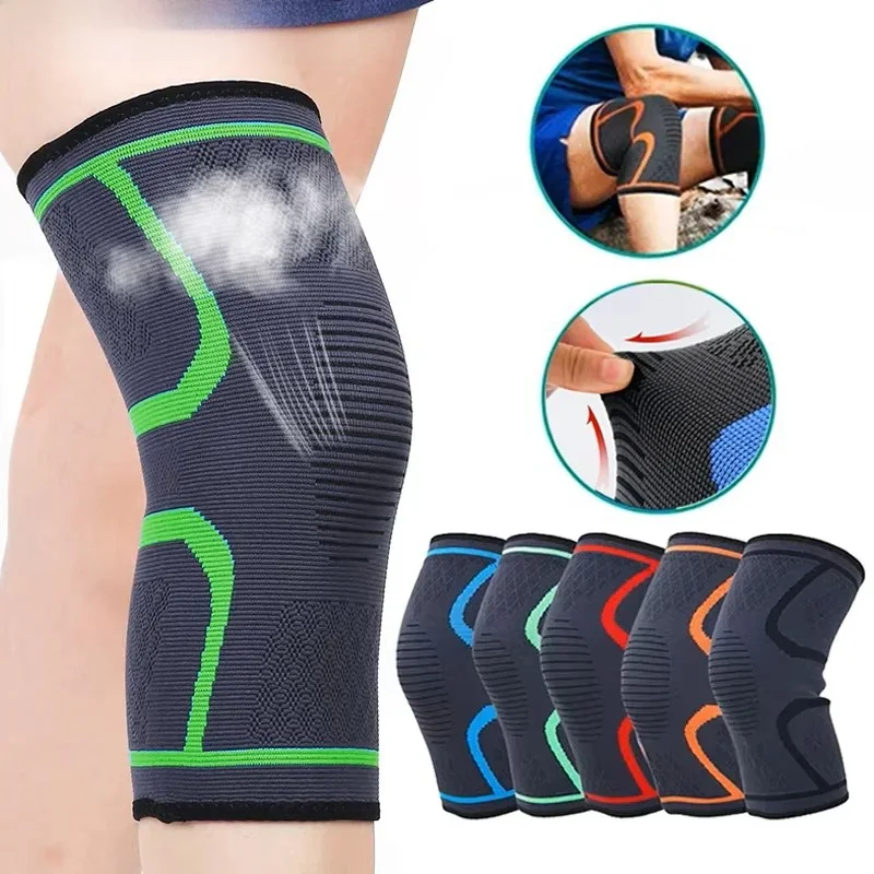 AliExpress LINGPENG 1PC Fitness Running Cycling Knee Support Braces Elastic Nylon Sport Compression Knee Pad Sleeve for Basketball Volleyball