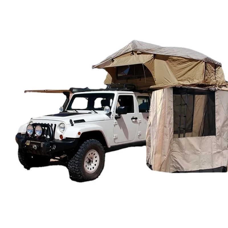 Car Rooftop Tent Soft Cover Roof Top Tent for SUV Car Rooftop Tent for Camping Waterproof Hard Shell Cover Car Roof Top Tent