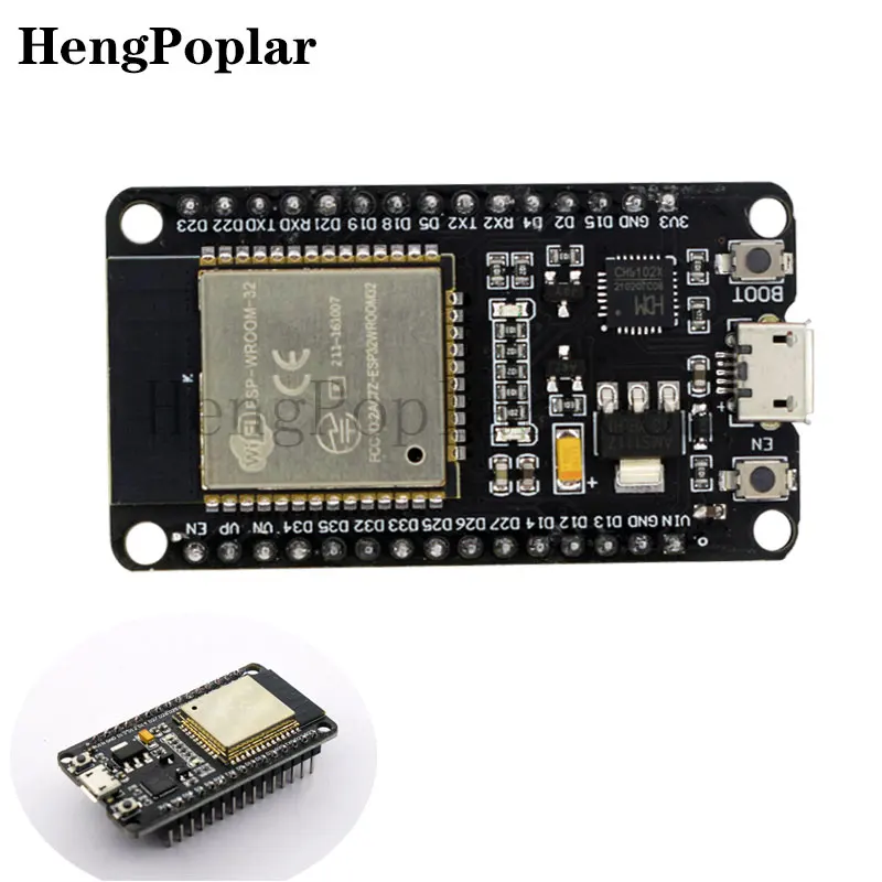 ESP-Wroom-32 CH9102X  Development Board WiFi Wireless Bluetooth Antenna Module For Arduino 2.4GHz Dual Core ESP32S ESP32