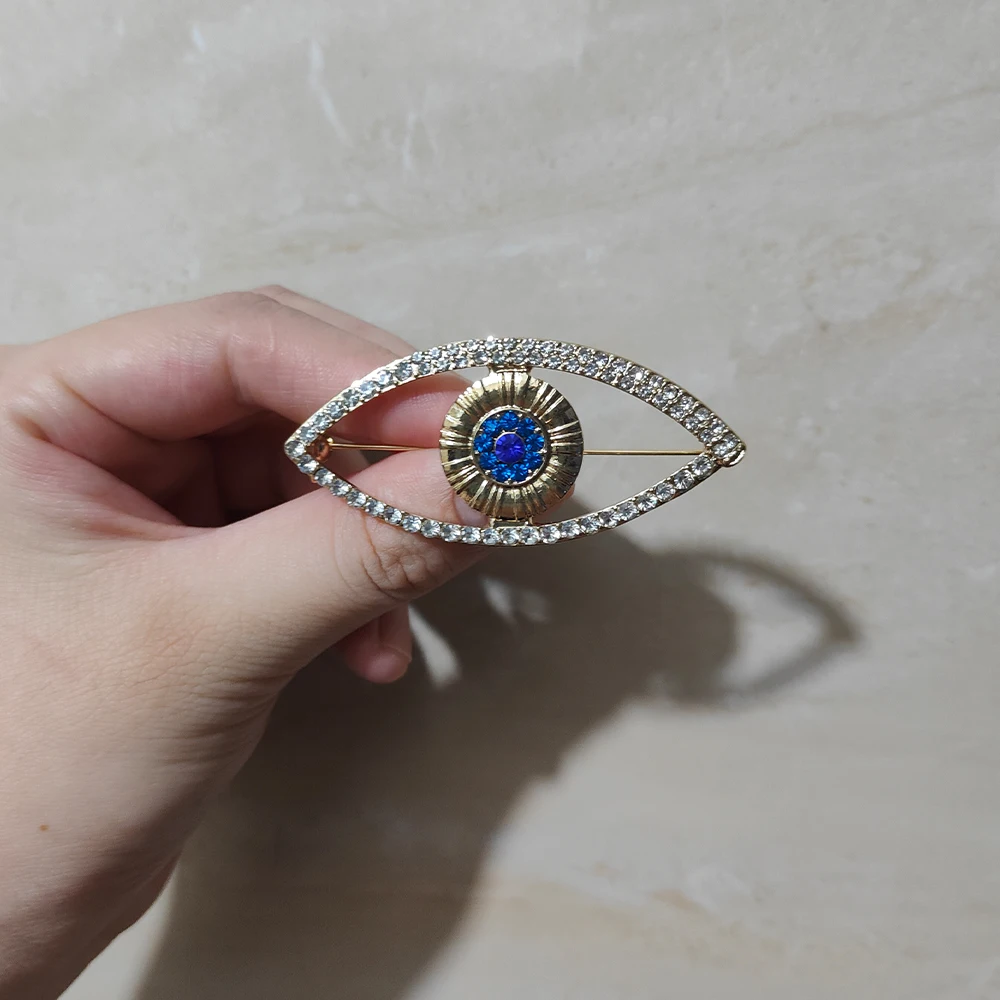 Aksesori Perhiasan Pin Mata Ja - Men Accessories Evil Eye ulasan dan harga