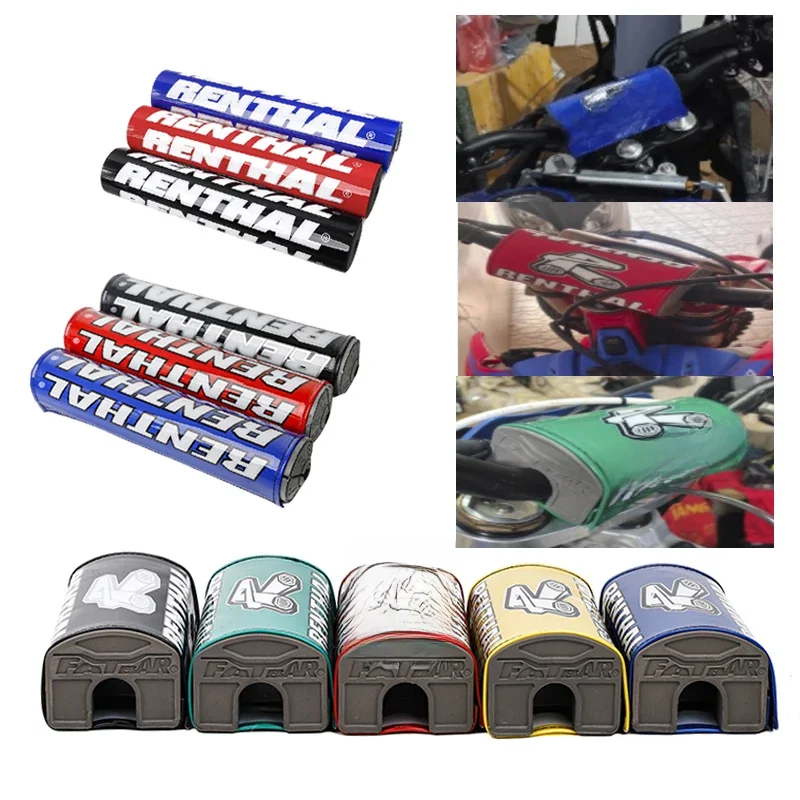 AliExpress TMQWAG Powermotor 5 Color Motocross Handlebar Pad Chest Protector Motorcycle For RENTHAL 1-1/8 Moto MX Dirt Bike Moto Accesorios