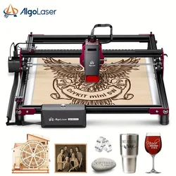 Per Legno Algolaser DlY KIT Mini 5W 10W Incisore Laser Supporto WIFI 12000mm/min Velocità Macchina Per Incidere Laser 300x315mm Area di Lavoro