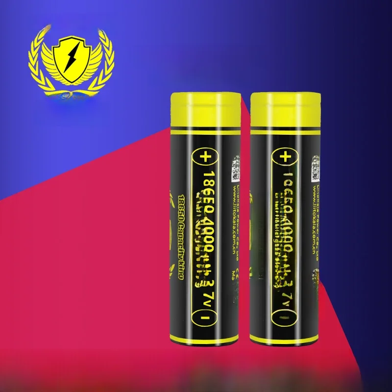 2 szt. LiitoKala Lii-King4000 3.7V 18650 4000mAh akumulator litowo-jonowy do latarki Led batery — zdjęcie 2