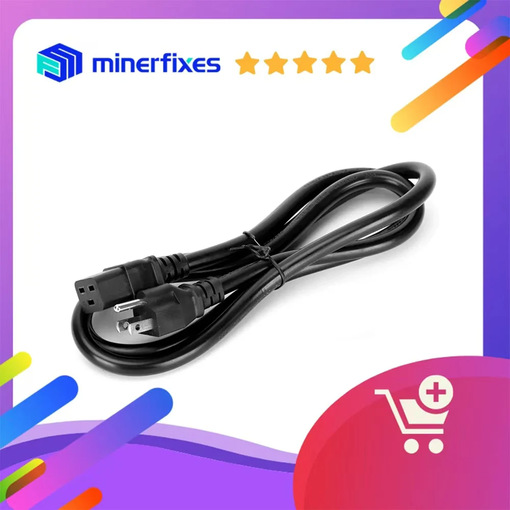 

Whatsminer Power Cord C19 16A UK US EU plug Suitable for all series of Whatsminer air-cooled miners