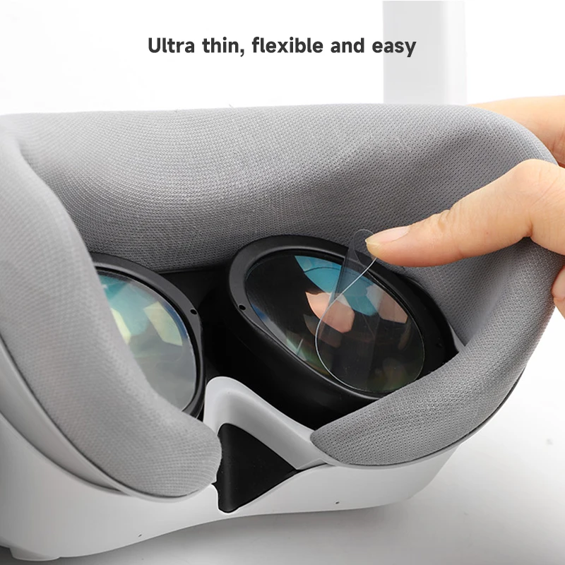 Ficep for Pico 4 Lens Protective Film VR Glasses Head Film Headwear HD Anti-Scratch Soft Panel Film for Pico 4 Accessories