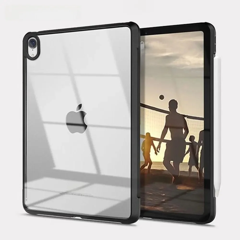 Etui na iPad Mini 6 7 10.2 9/8/7 generacji 9.7 5/6 generacji Air 4/5 10.9 10.5 Pro 11 2022 10 generacji 10.9 Silikonowe Przezroczyste Etui Ochronne Funda — zdjęcie produktu 7