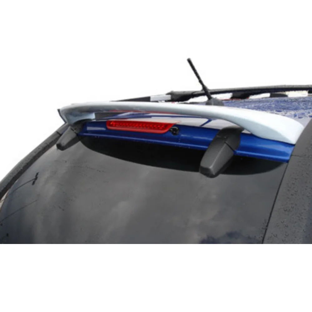 For Kia Sportage Glass Top Spoiler Fiber Material Rear Roof Spoiler Wing Trunk Lip Car Styling Fully Compatible Tuning Parts