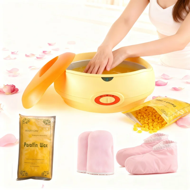 

Paraffin Wax Machine for Hand & Feet Paraffin Bath Spa Kit with Accessories and Wax Wax Heater for Moisturizing & Skin Therapy