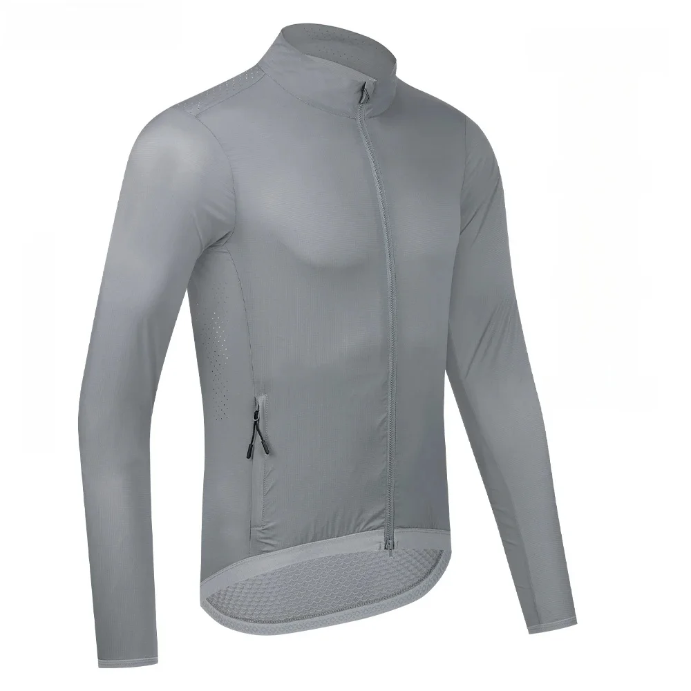 YKYWBIKE veste de cyclisme homme coupe-vent léger à manches longues vêtements de vélo vélo vtt maillot veste d'équitation